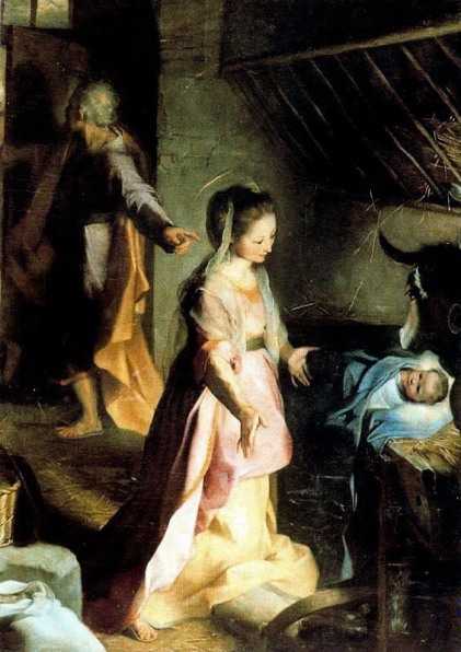 Federico Fiori  Barocci             The Nativity, 1597