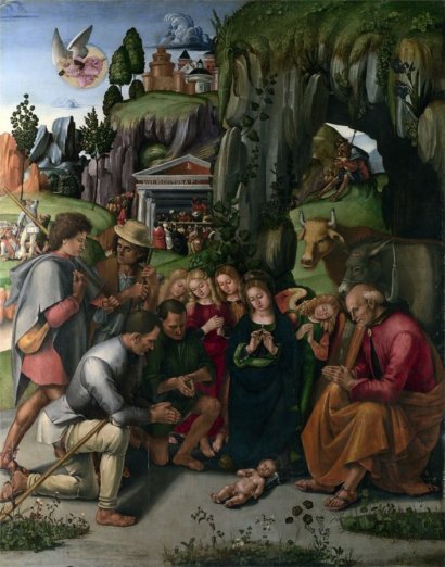 Luca Signorelli The Adoration of the Shepherds,1496